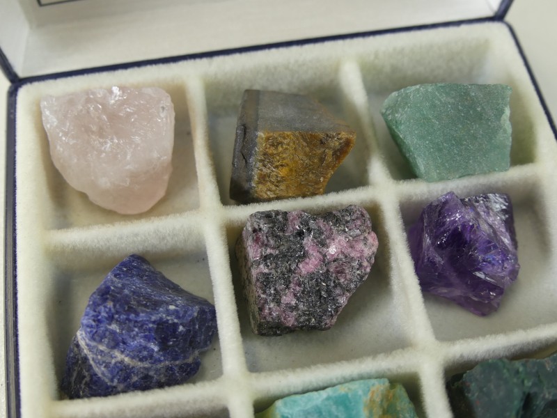 Lot mineralen, stenen