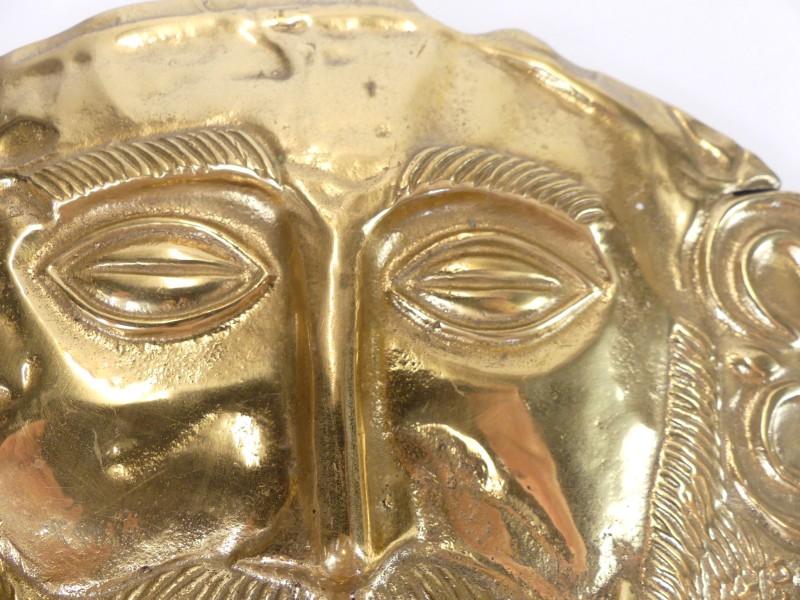Vintage masker van Agamemnon - wanddecoratie