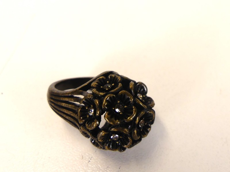 Vintage bronzen ring