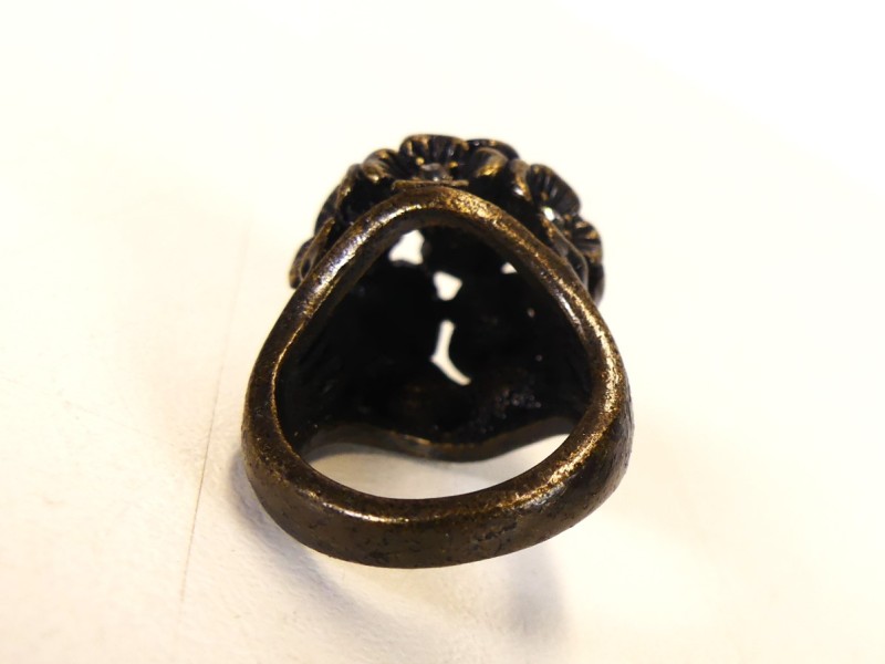 Vintage bronzen ring