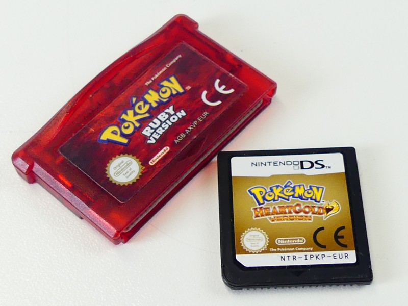 Gotta catch 'em All - Pokémon Nintendo DS + Advance games