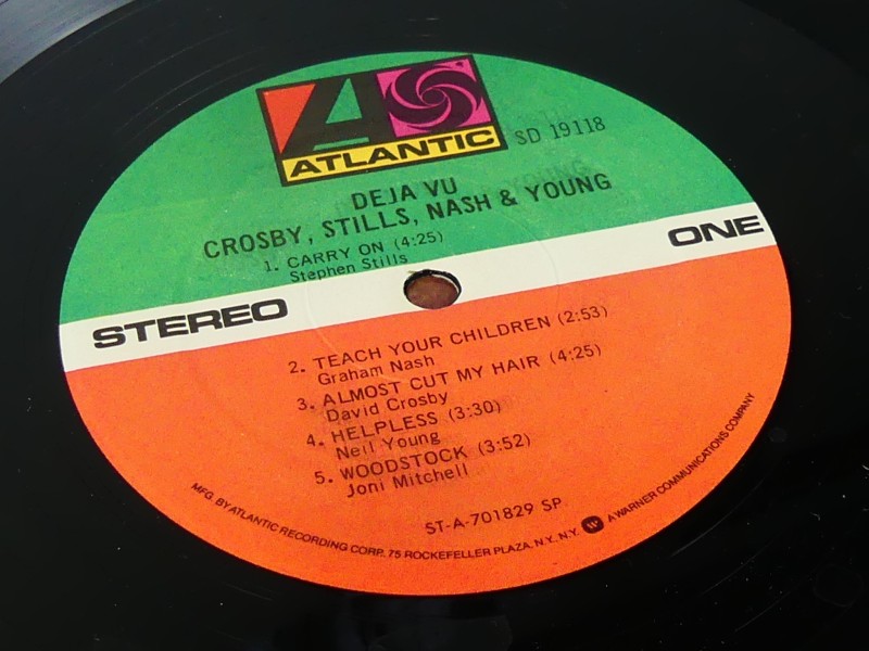 LP Crosby, Stills, Nash & Young / Dallas Taylor & Greg Reeves - Déjà Vu