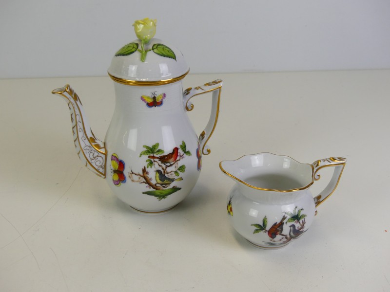 Vintage Herend porseleinen set