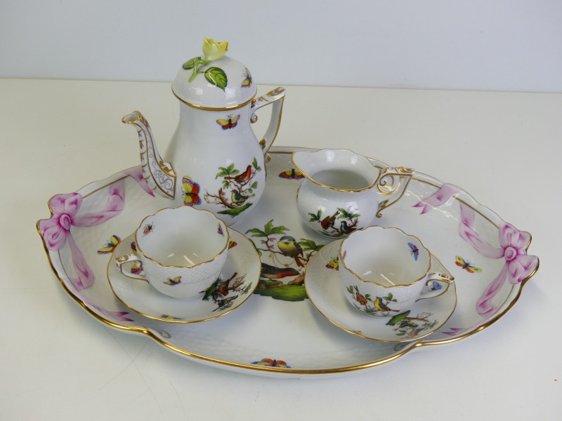 Vintage Herend porseleinen set