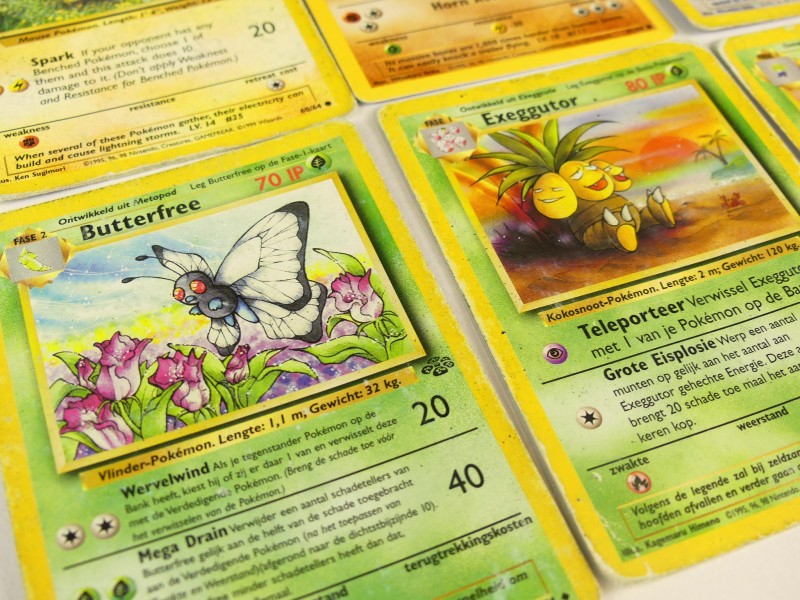 Pokémon Jungle Base set kaarten - ENG(ned/Fr)