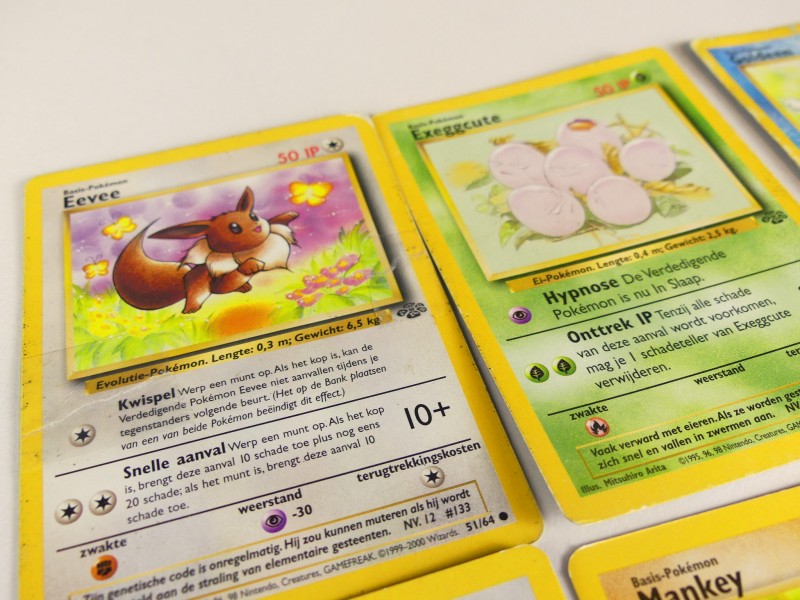 Pokémon Jungle Base set kaarten - ENG(ned/Fr)