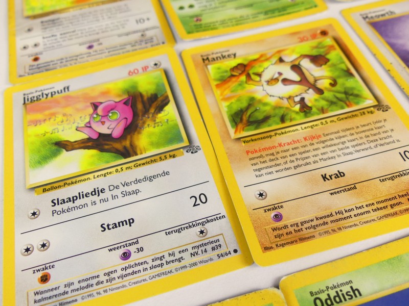 Pokémon Jungle Base set kaarten - ENG(ned/Fr)