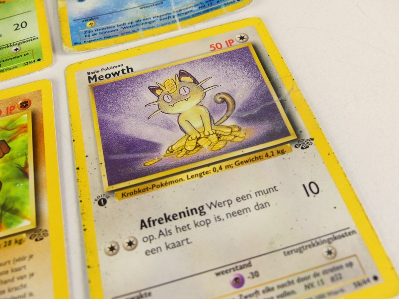 Pokémon Jungle Base set kaarten - ENG(ned/Fr)