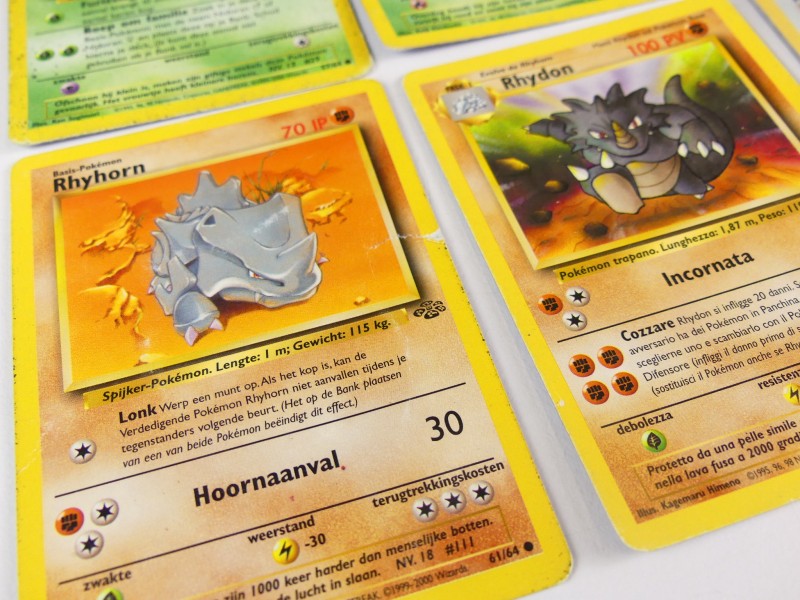 Pokémon Jungle Base set kaarten - ENG(ned/Fr)