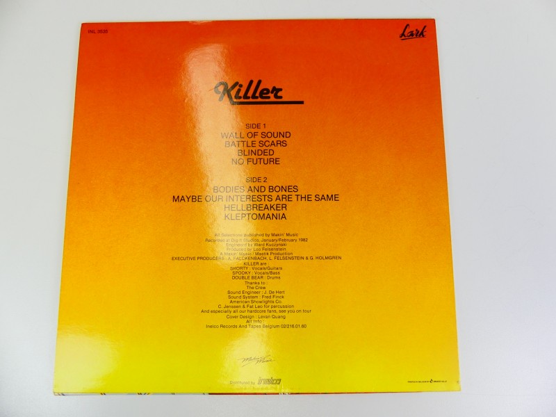 LP - Killer  – Wall Of Sound