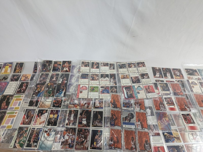 Collectie basketbalkaartjes [90's]