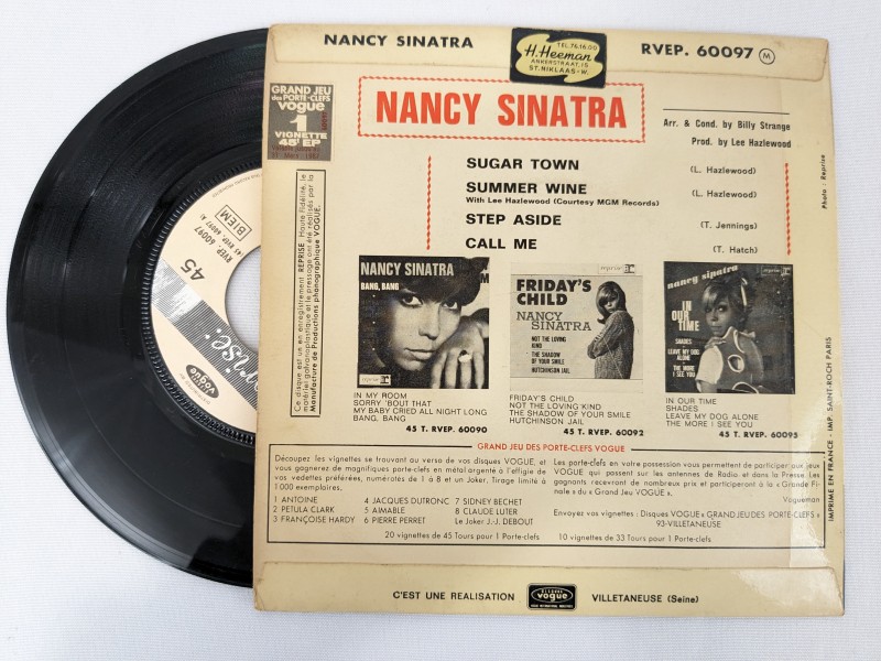 Nancy Sinatra ‎– Sugar Town  [EP]