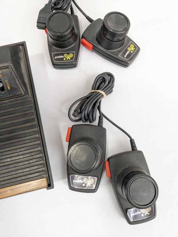 Atari 2600 Originele "woodgrain"uitvoering