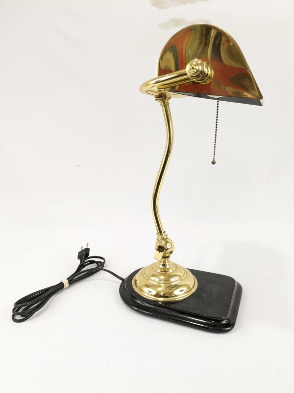 Deknudt "banker bureaulamp" [Vintage]