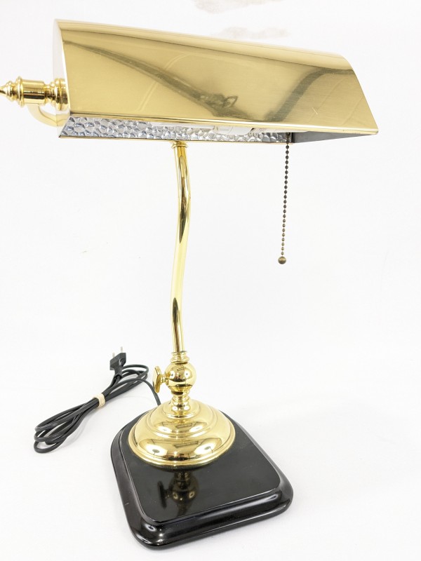 Deknudt "banker bureaulamp" [Vintage]