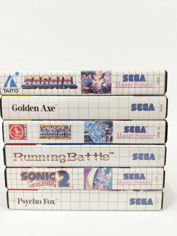 6 Master System Games
