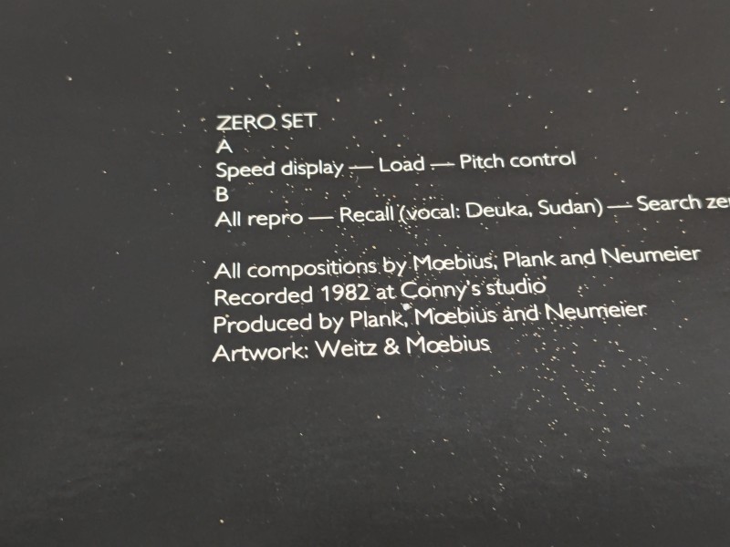 Moebius-Plank-Neumeier – Zero Set [LP]
