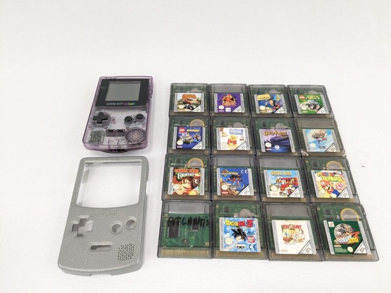 Gameboy color met 16 games