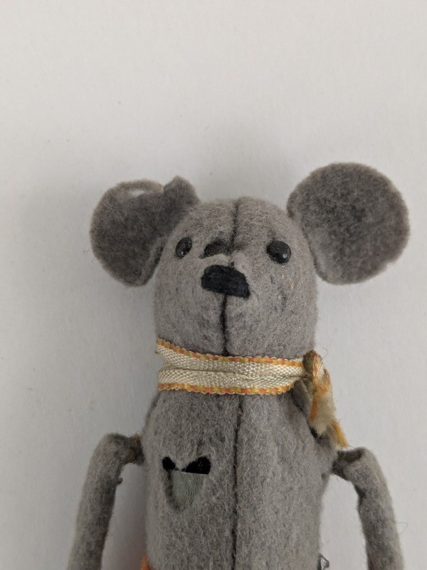 Schuco Turn-Maus 881 & Gescha Teddy dog shoe wind up