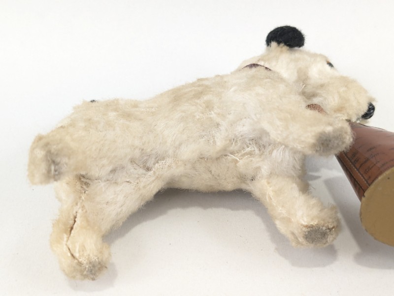 Schuco Turn-Maus 881 & Gescha Teddy dog shoe wind up