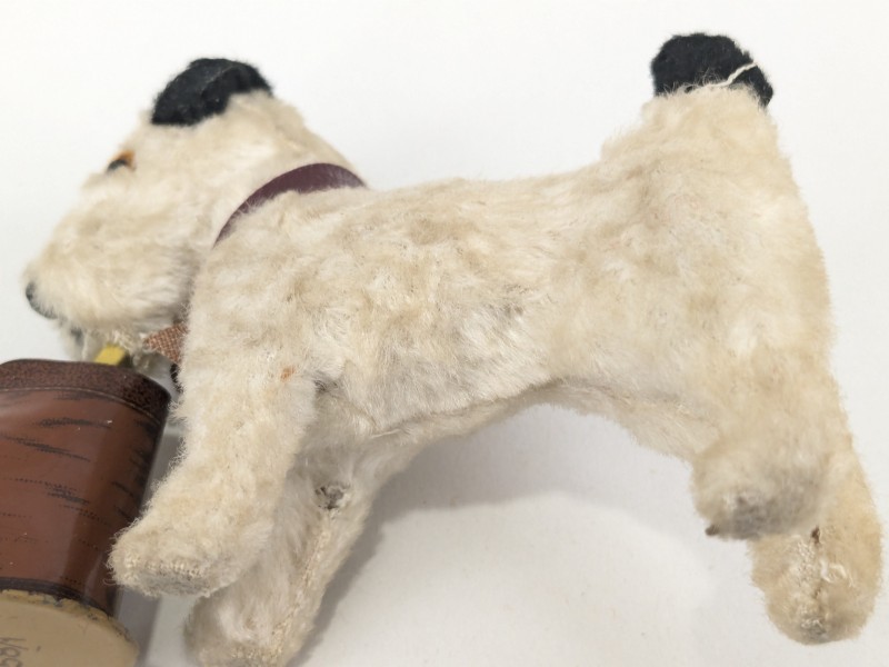 Schuco Turn-Maus 881 & Gescha Teddy dog shoe wind up