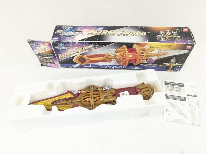 Bandai 15" Big Bad Beetleborgs Astral Sword [Complete originele verpakking]