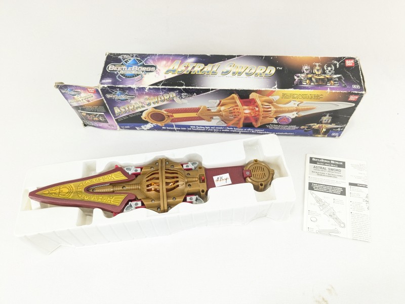 Bandai 15" Big Bad Beetleborgs Astral Sword [Complete originele verpakking]