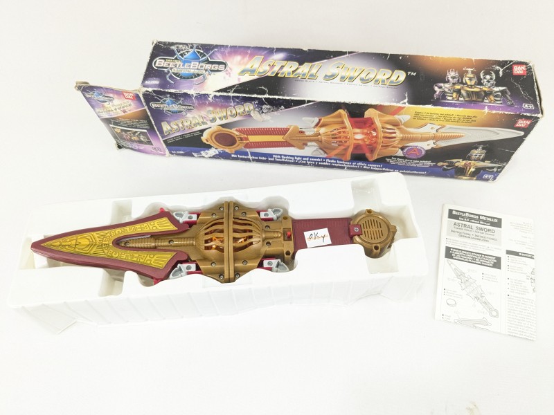 Bandai 15" Big Bad Beetleborgs Astral Sword [Complete originele verpakking]