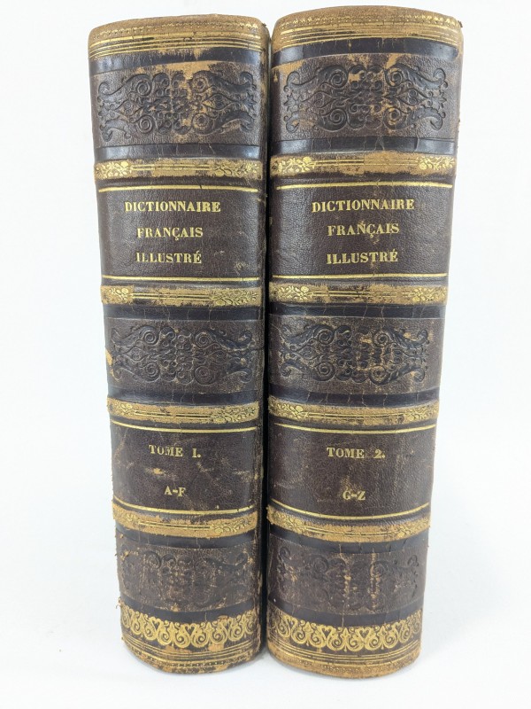 DICTIONNAIRE Français illustré [ 1864]