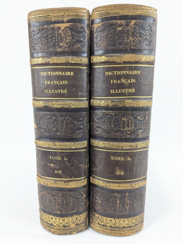 DICTIONNAIRE Français illustré [ 1864]