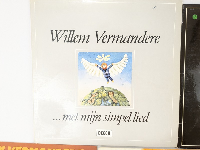 5 Willem Vermandere LP's