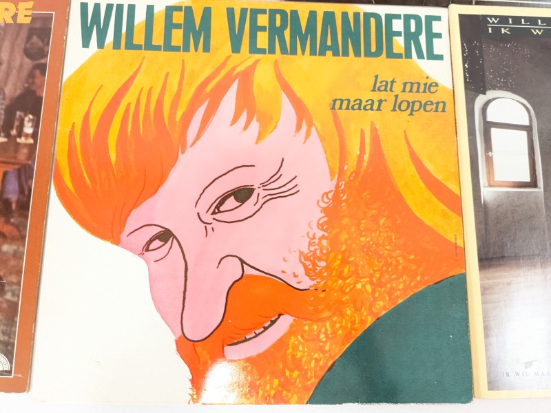 5 Willem Vermandere LP's