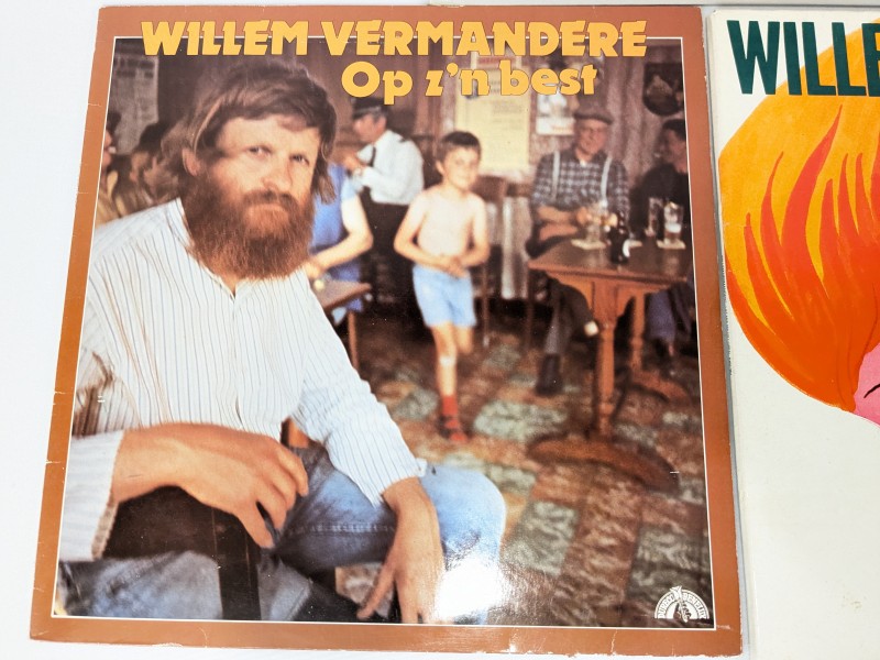 5 Willem Vermandere LP's