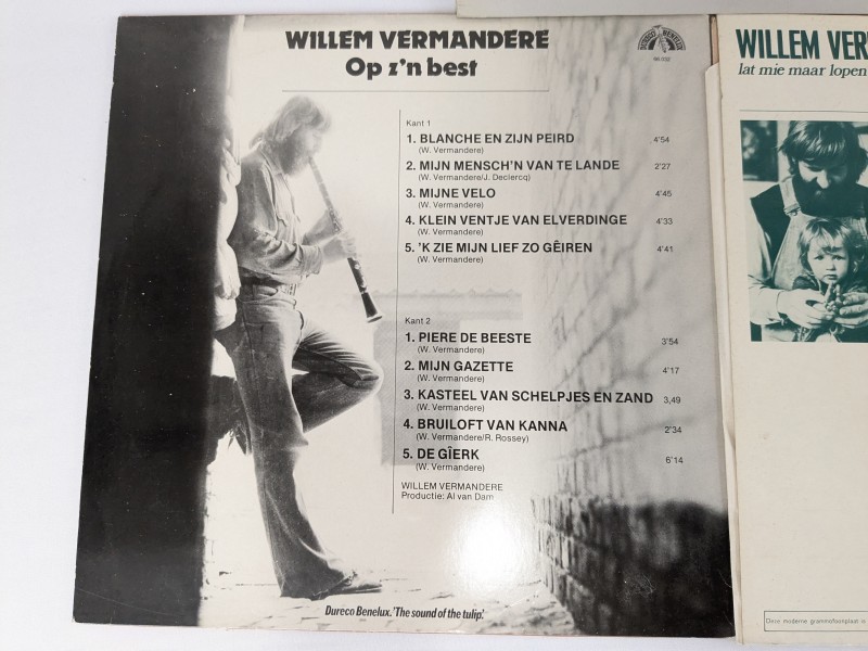 5 Willem Vermandere LP's