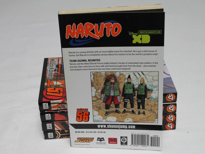 Naruto- Manga- Volume 56 t/m 60 by  Masashi Kishimoto (Art. 921)