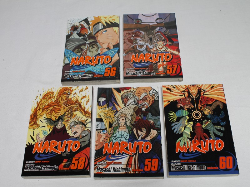 Naruto- Manga- Volume 56 t/m 60 by  Masashi Kishimoto (Art. 921)