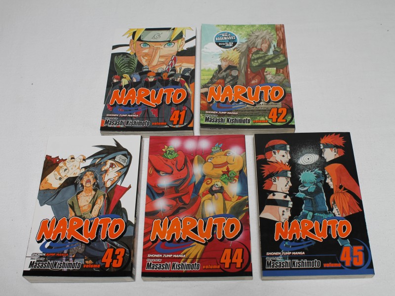 Naruto- Manga- Volume 41 t/m 45 by  Masashi Kishimoto (Art. 918)