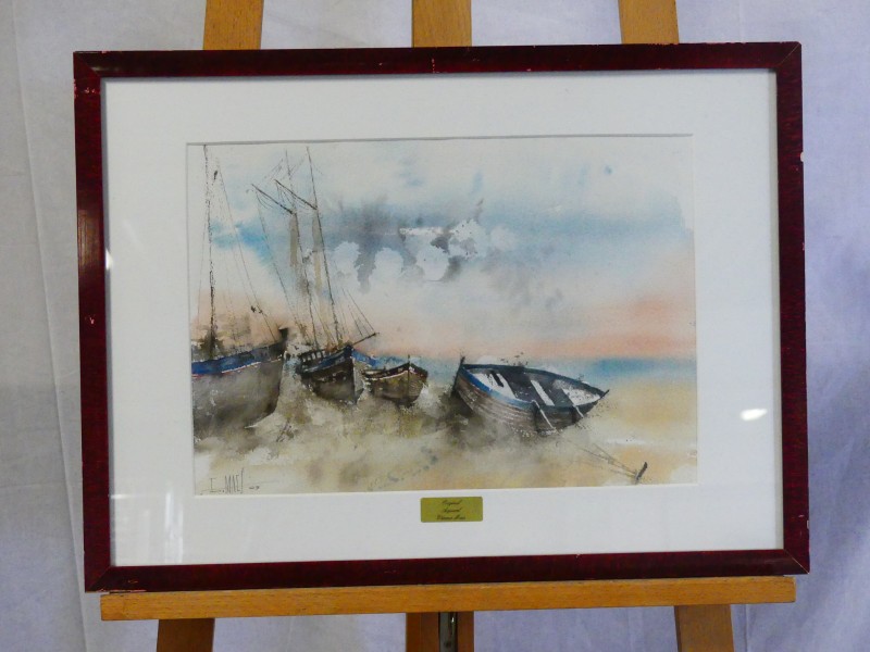 Aquarel Marine Etienne Maes