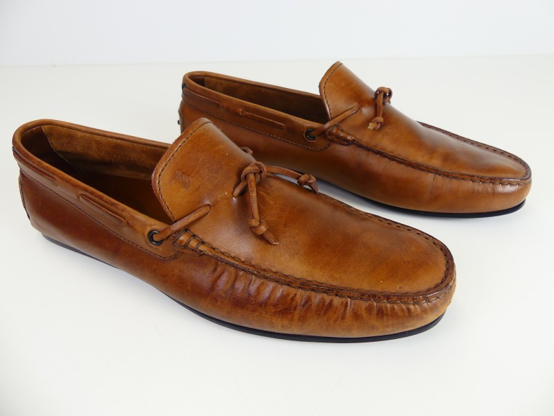 Tod's Loafers bruin herenschoen  maat 9,5