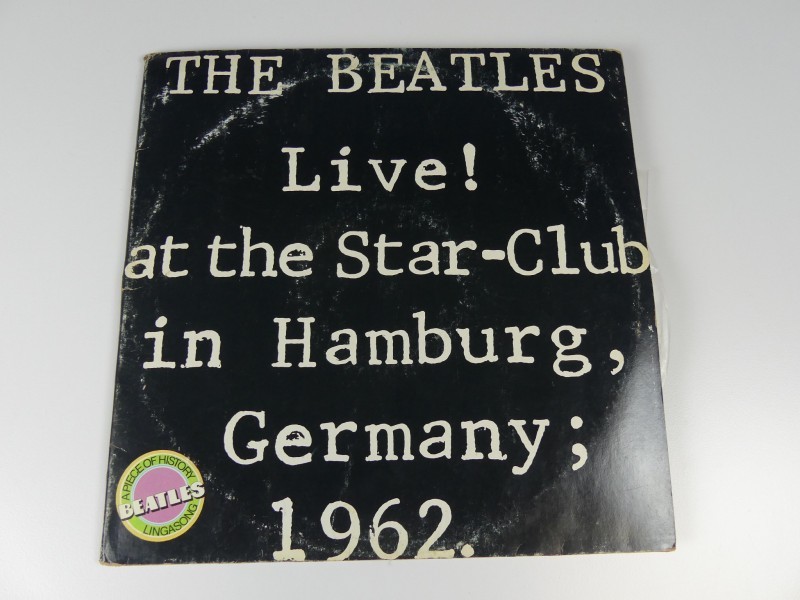 Vintage The Beatles – dubbelalbum - Live! At The Star-Club In Hamburg - 1977