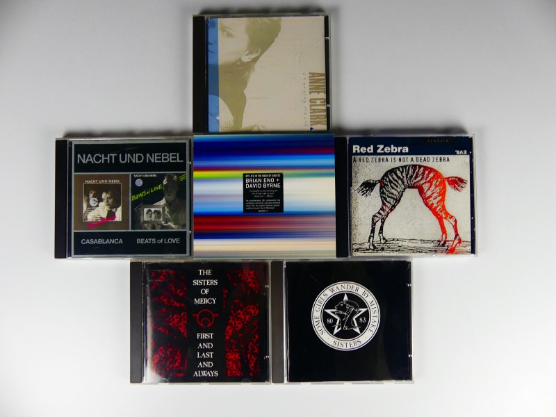 Lot new wave CD's