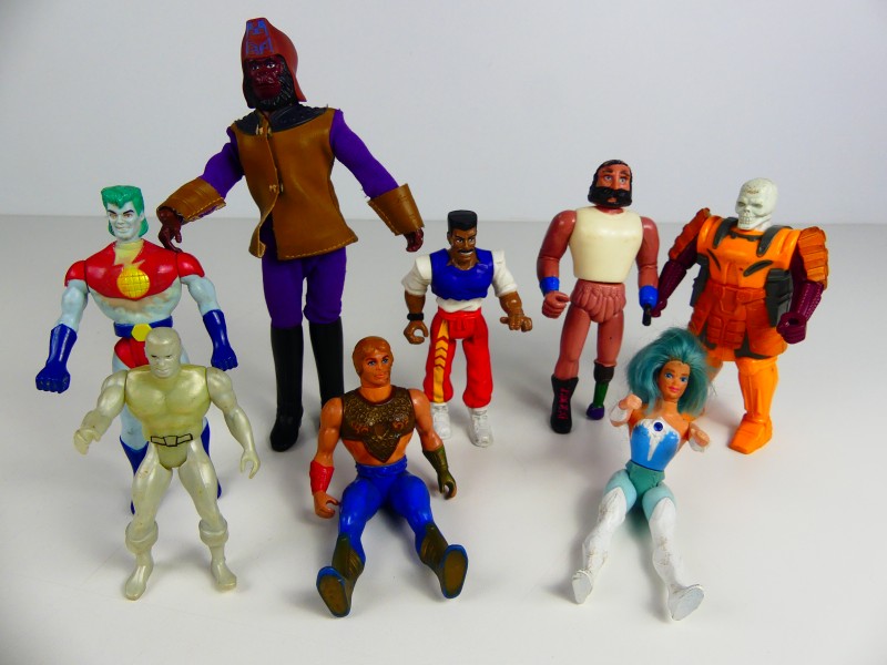 Verschillende Action Figures