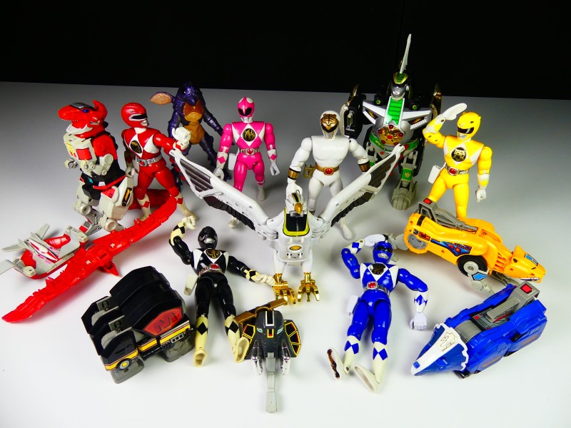 Lot Mighty Morphin Power Rangers