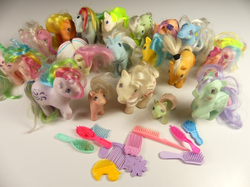 Vintage Lot popjes - My Little Pony