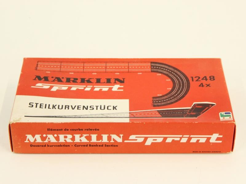 Märklin Sprint race car set en toebehoren