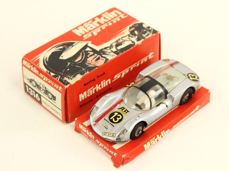 Märklin Sprint race car set en toebehoren