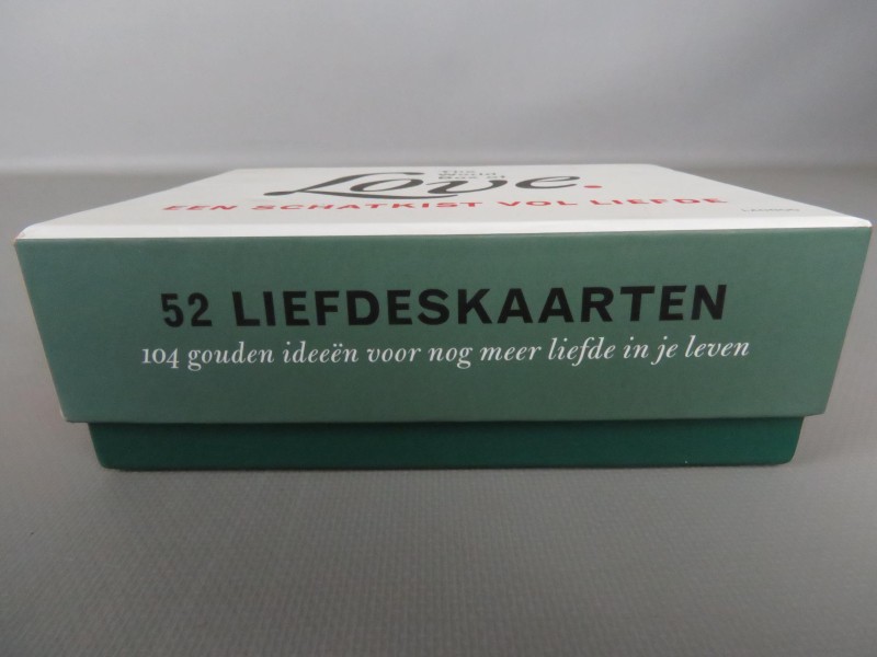 52 liefdeskaarten