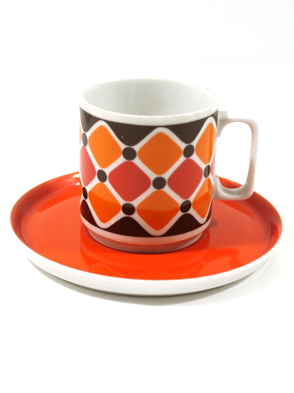 Vintage Vohenstrauß koffieservies (Johann Steltmann)