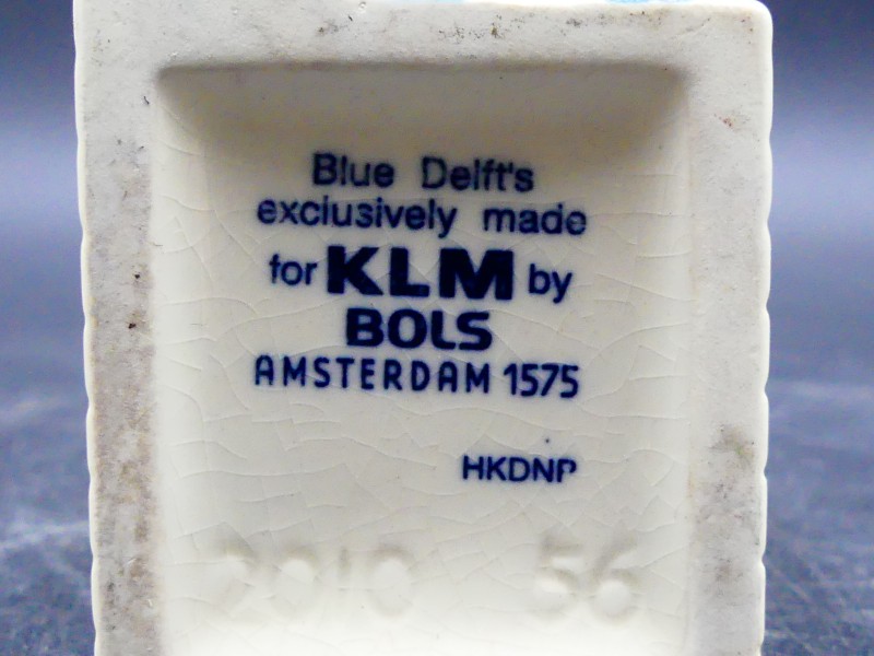 6 KLM Delfts Blauw Bols Huisjes