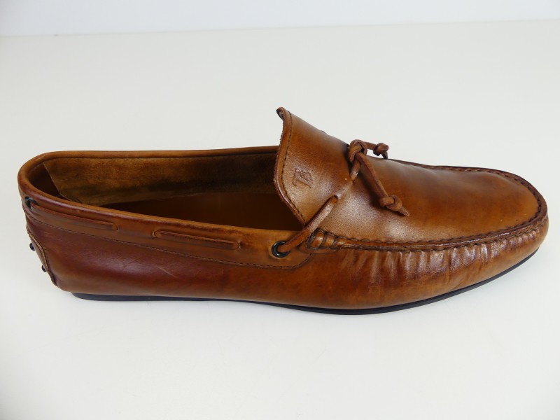 Tod's Loafers bruin herenschoen  maat 9,5